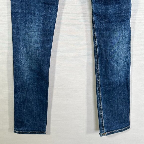 Rag & Bone Jeans Womens 26 Skinny Medium Wash Cotton Stretch Pockets Logo - Picture 11 of 13